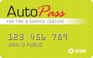 We offer the exclusive AutoPass credit card. Apply today for great benefits!