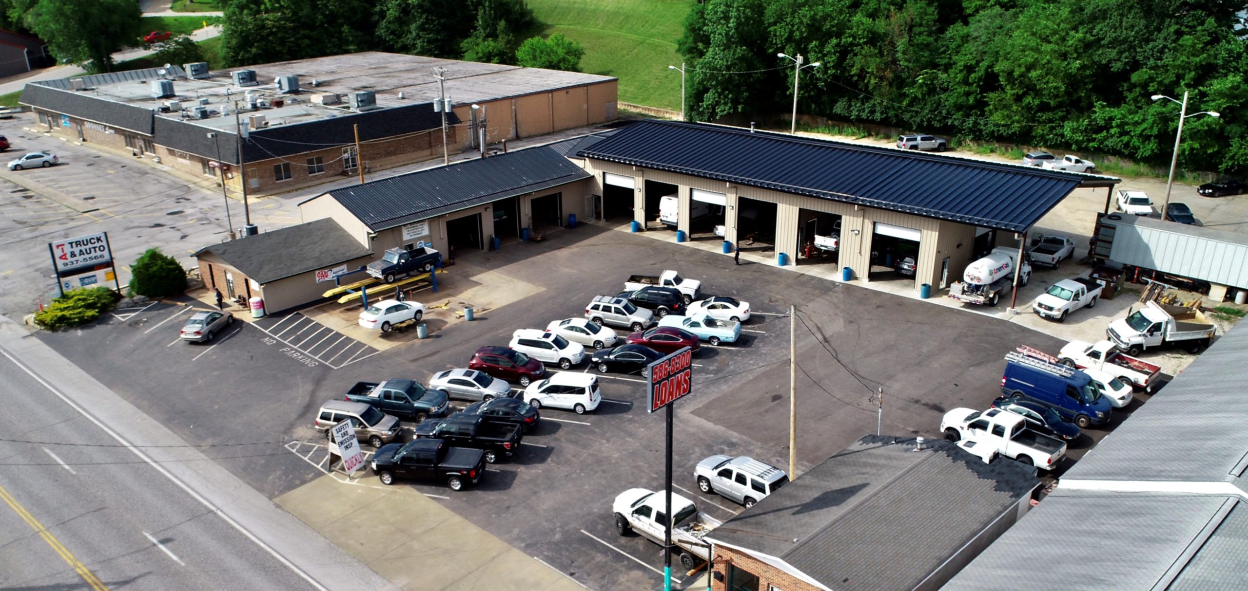 Aerial view of A-1 Truck & Auto